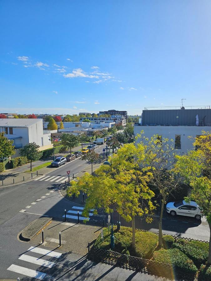Stylish Rooftop Avec Terrasse A 2Pas De Disney Paris 蒙泰夫兰 外观 照片
